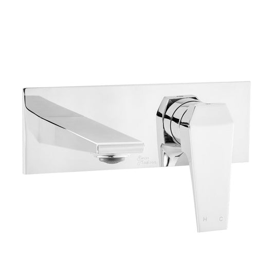 Swiss Madison Voltaire Single-Handle, Wall-Mount, Bathroom Faucet in Chrome