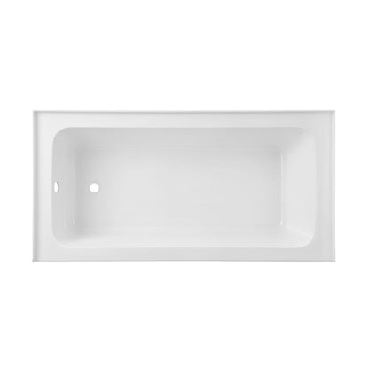 Swiss Madison Virage 60" x 30" Left-Hand Drain Alcove Bathtub with Apron