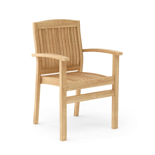 Anderson Teak Sahara Stackable Dining Armchair