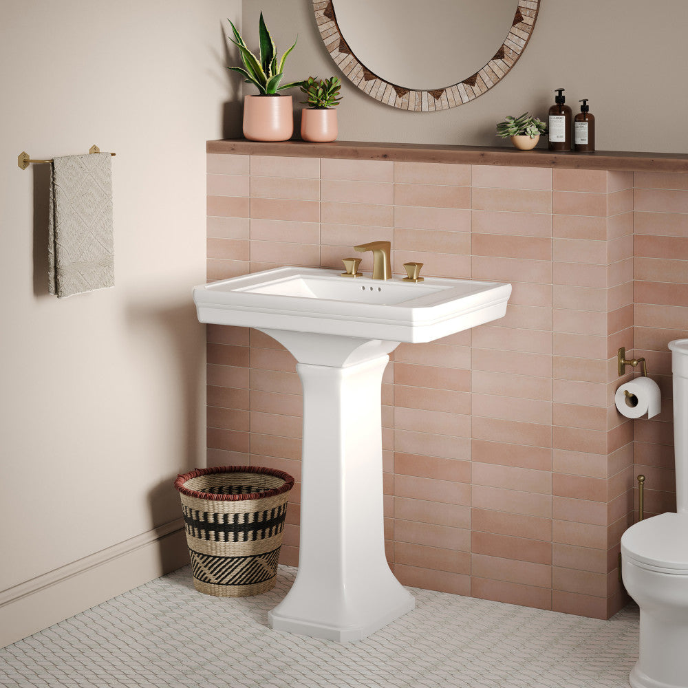 Swiss Madison Voltaire Two-Piece Pedestal Sink