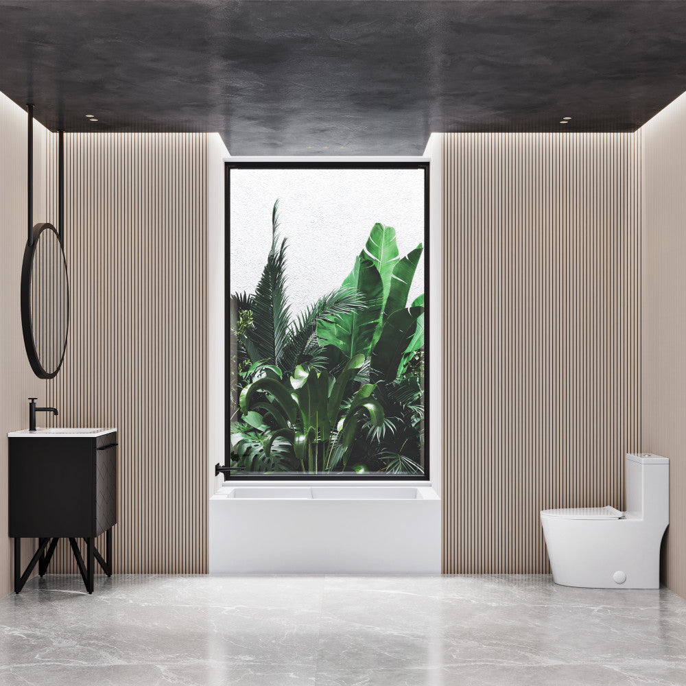 Swiss Madison Dreux High Efficiency One-Piece Elongated Toilet with 0.8 GPF Water Saving Patented Technology