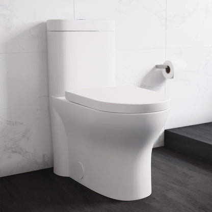 Swiss Madison Monaco One-Piece Elongated Toilet Dual-Flush 1.1/1.6 gpf