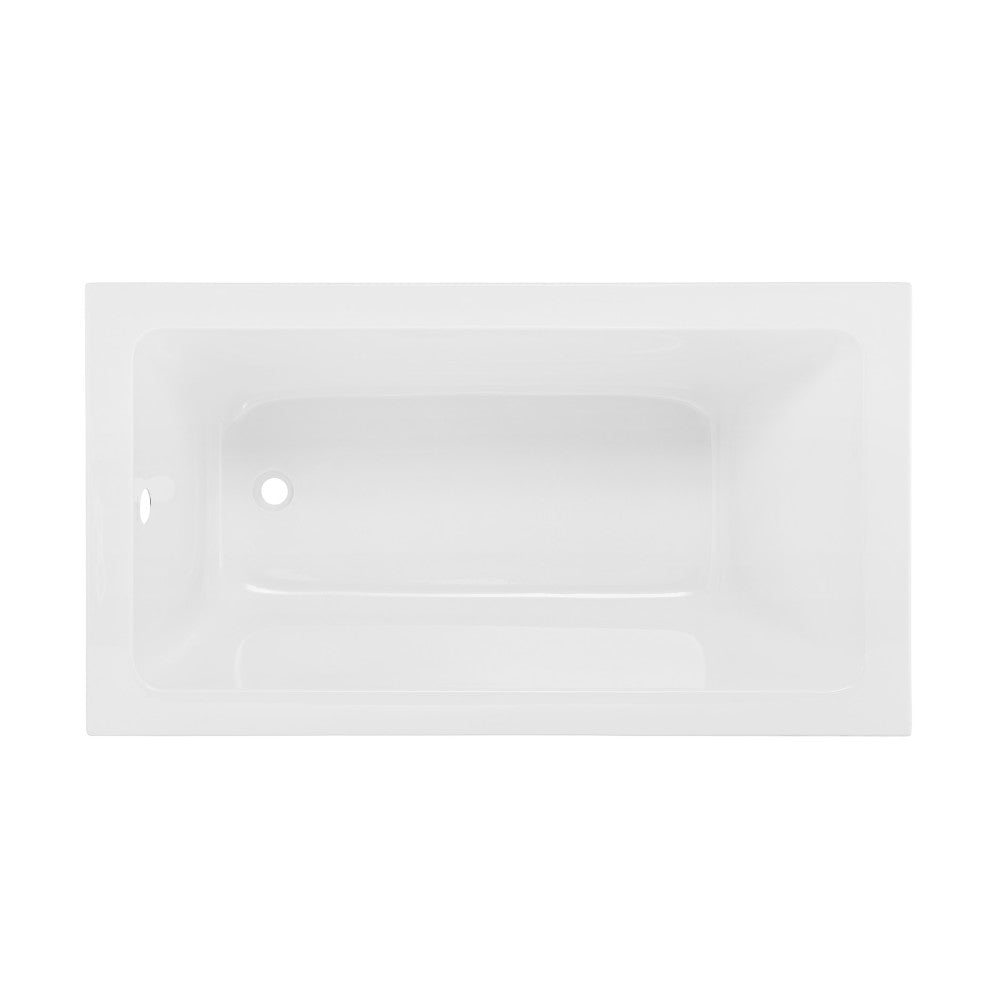 Swiss Madison Voltaire 54" x 30" Reversible Drain Drop-In Bathtub