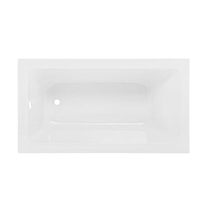 Swiss Madison Voltaire 54" x 30" Reversible Drain Drop-In Bathtub