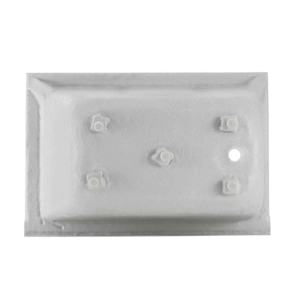 Swiss Madison Voltaire 48" x 32" Right-Hand Drain Alcove Bathtub in Bisque
