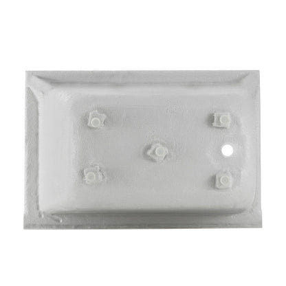 Swiss Madison Voltaire 48" x 32" Right-Hand Drain Alcove Bathtub in Bisque