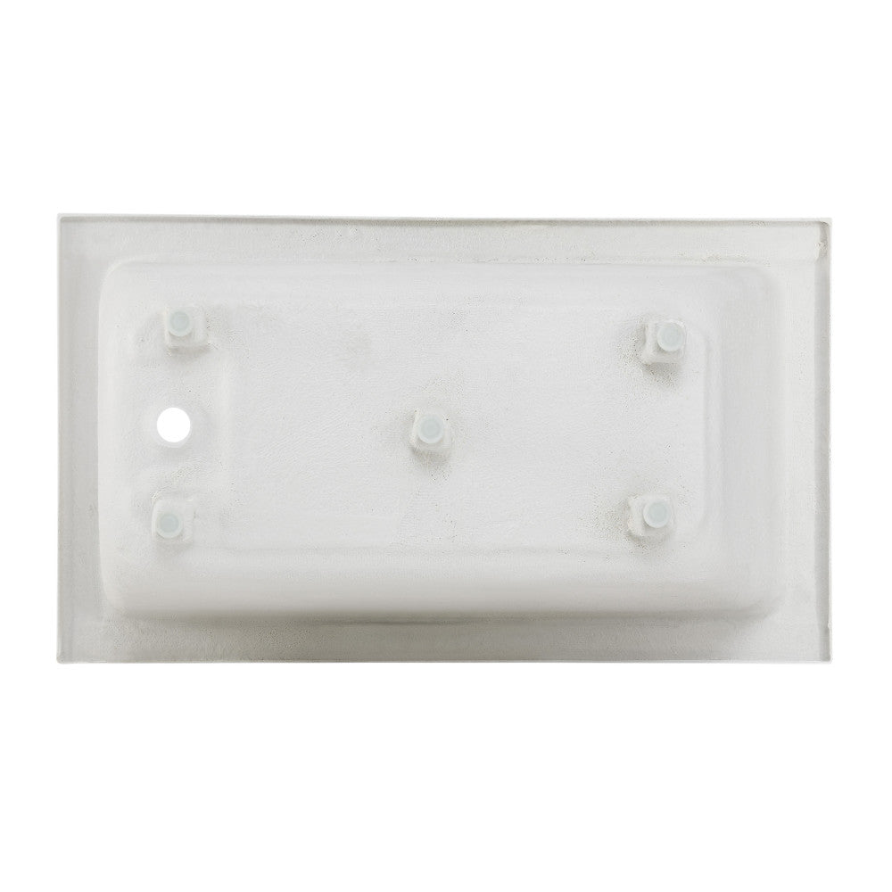 Swiss Madison Voltaire 48" x 32" Reversible Drain Drop-In Bathtub
