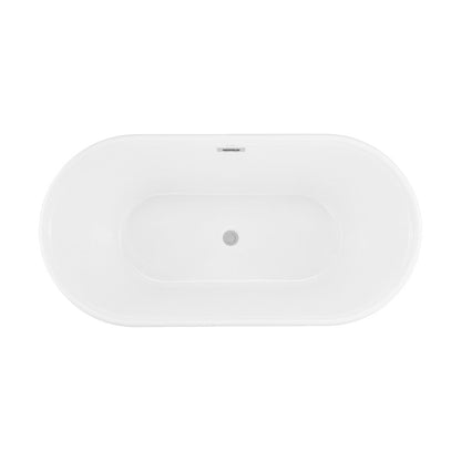 Swiss Madison Santorini 60" Freestanding Tub