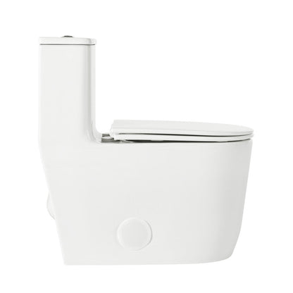 Swiss Madison Liberte One-Piece Elongated Toilet Dual-Flush 1.1/1.6 gpf