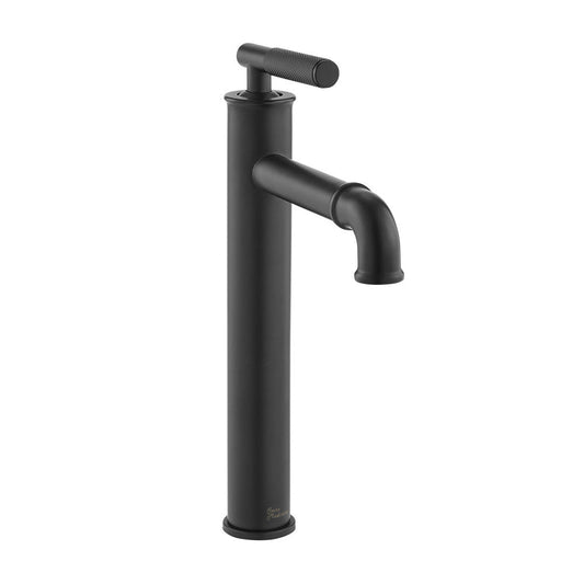 Swiss Madison Avallon Single Hole, Single-Handle Sleek, High Arc Bathroom Faucet in Matte Black
