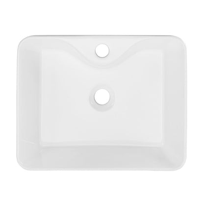 Swiss Madison Rennes 19" Vessel Sink in Glossy White