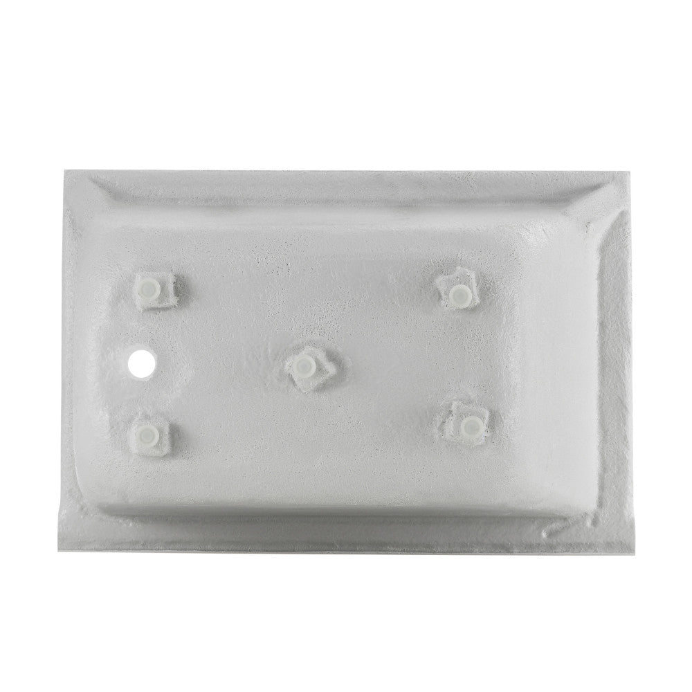 Swiss Madison Voltaire 48" x 32" Left-Hand Drain Alcove Bathtub in Bisque
