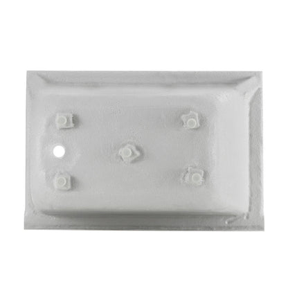 Swiss Madison Voltaire 48" x 32" Left-Hand Drain Alcove Bathtub in Bisque