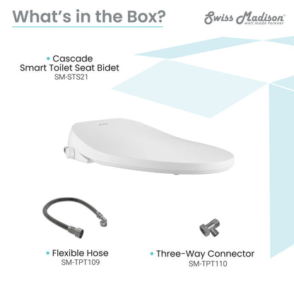 Swiss Madison Cascade Smart Toilet Seat Bidet