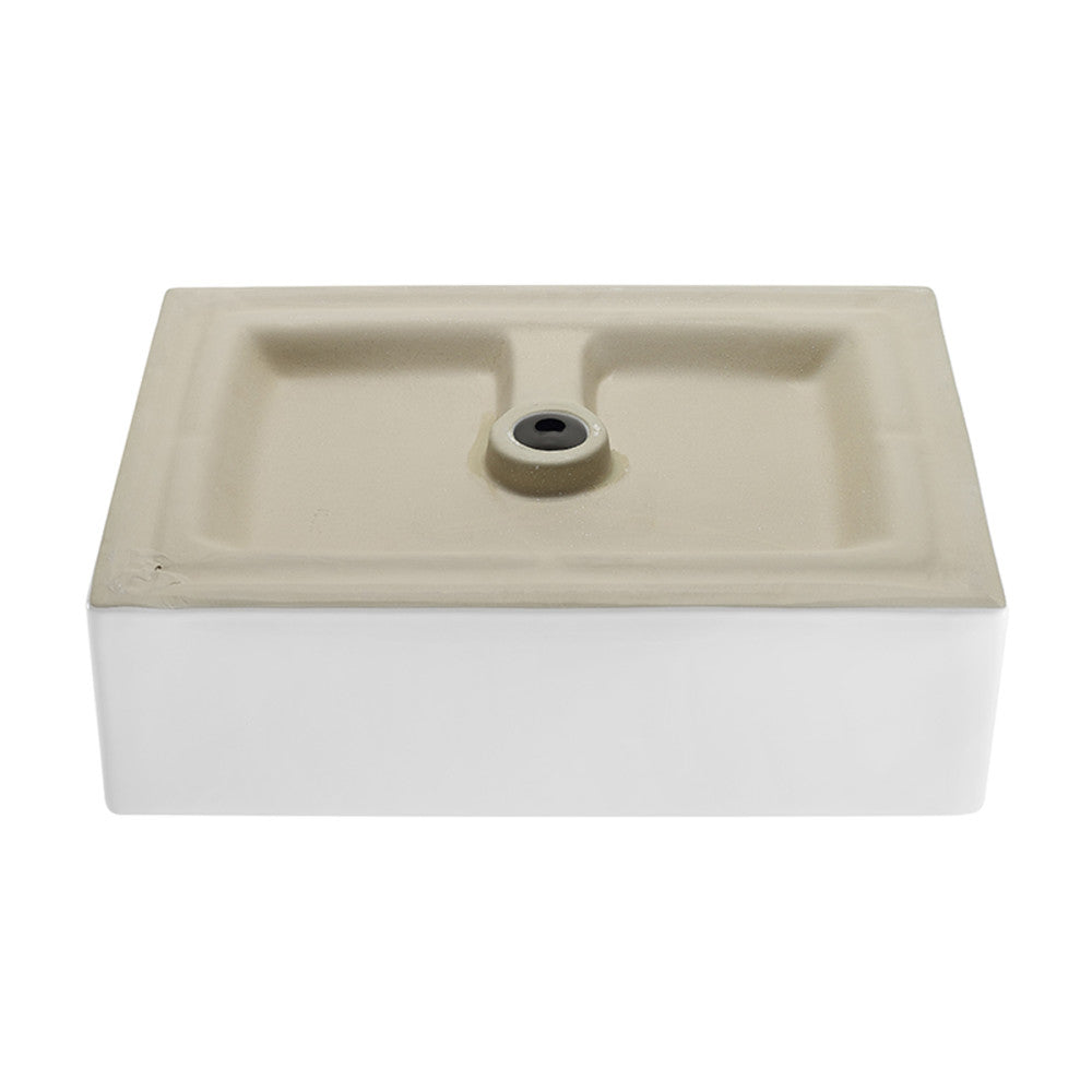 Swiss Madison Voltaire 17 Rectangle Ceramic Vessel Sink