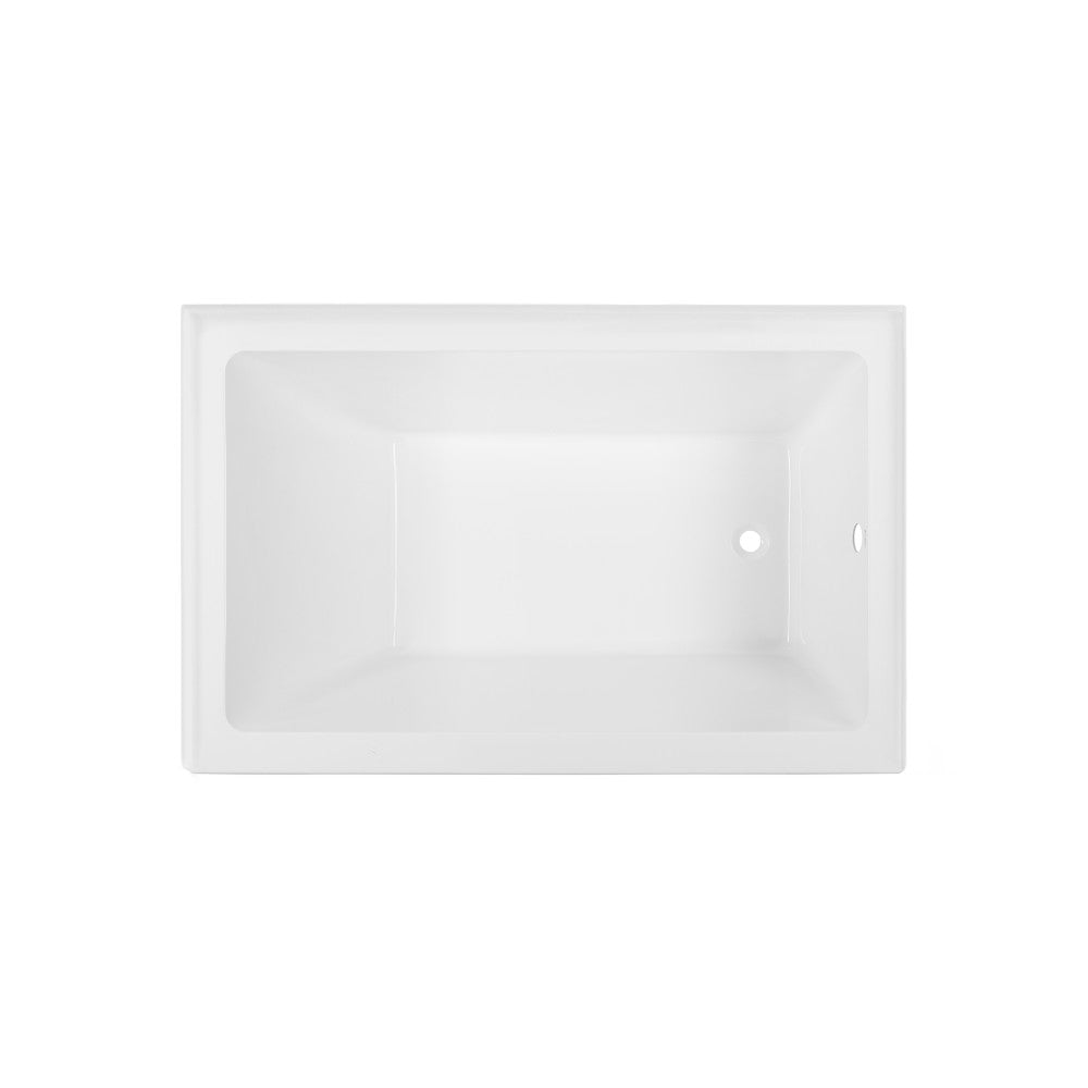 Swiss Madison Voltaire 48" x 32" Right-Hand Drain Alcove Bathtub with Apron