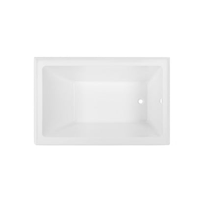Swiss Madison Voltaire 48" x 32" Right-Hand Drain Alcove Bathtub with Apron