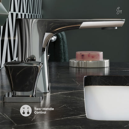Swiss Madison Monaco 8 in. Widespread, 2-Handle, Bathroom Faucet in Chrome