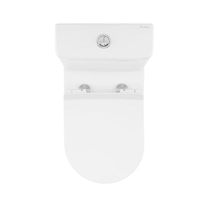 Swiss Madison Calice Two-Piece Elongated Rear Outlet Toilet Dual-Flush 1.1/1.6 gpf
