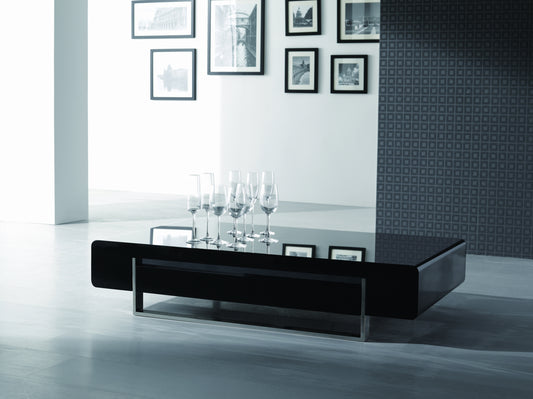 J&M Furniture Modern Coffee Table 902A in Dark Oak