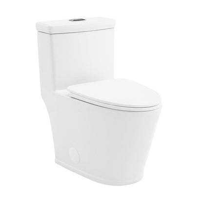 Swiss Madison Beau One-Piece Elongated Toilet Dual-Flush 1.1/1.6 gpf