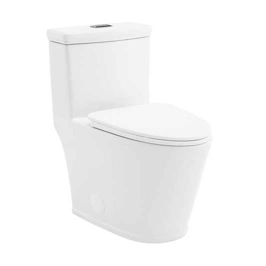 Swiss Madison Beau One-Piece Elongated Toilet Dual-Flush 1.1/1.6 gpf