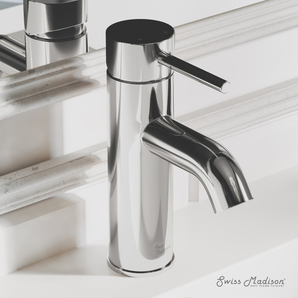 Swiss Madison Ivy Single Hole, Single-Handle, Bathroom Faucet in Chrome