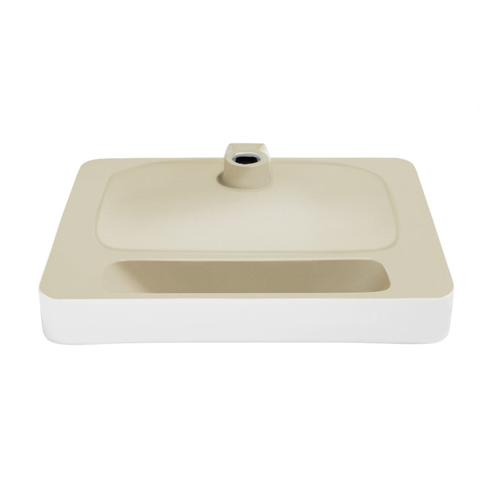 Swiss Madison Carre Large Rectangle Vessel Sink