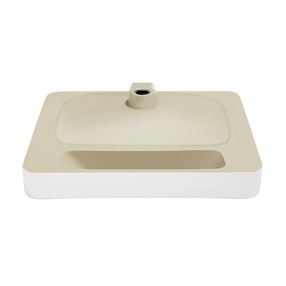 Swiss Madison Carre Large Rectangle Vessel Sink