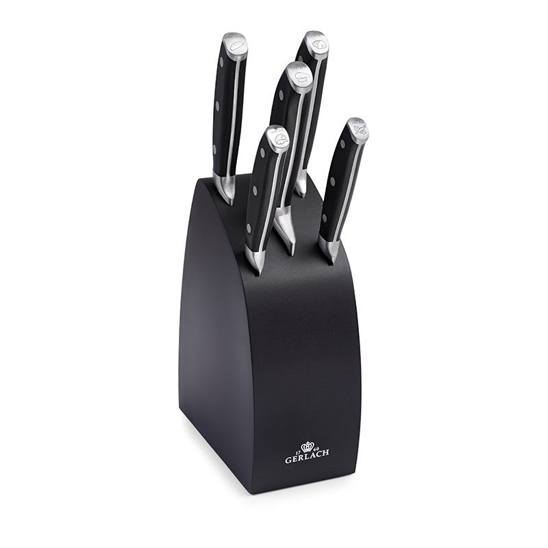 Gerlach FUSION 6 Piece Knife Block Set