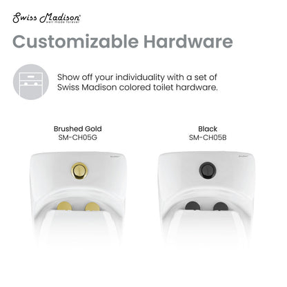 Swiss Madison Chateau One-Piece Elongated Toilet Dual-Flush 1.1/1.6 gpf