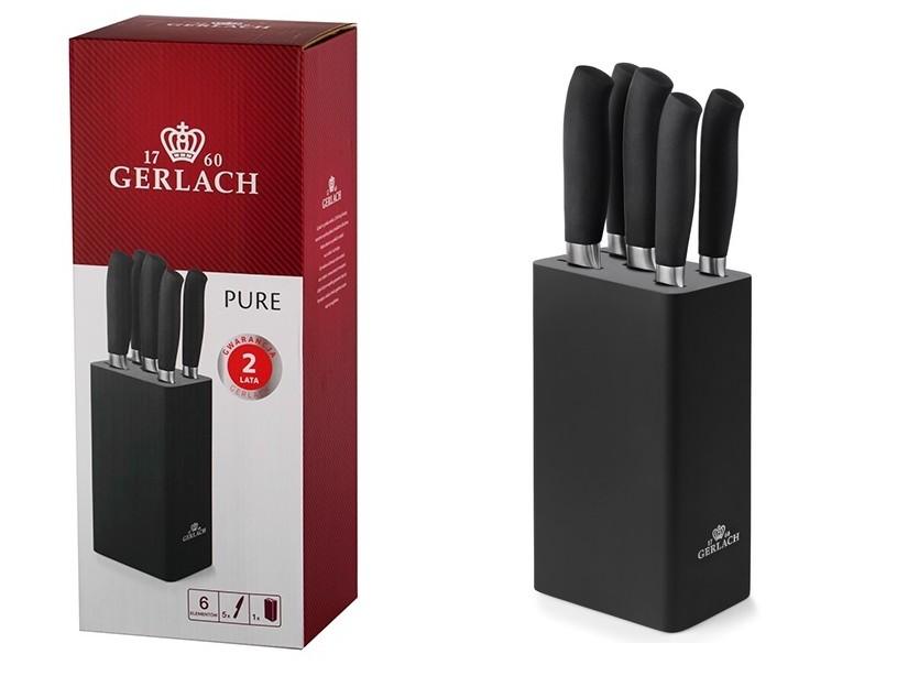 Gerlach PURE 6 Piece Knife Block Set