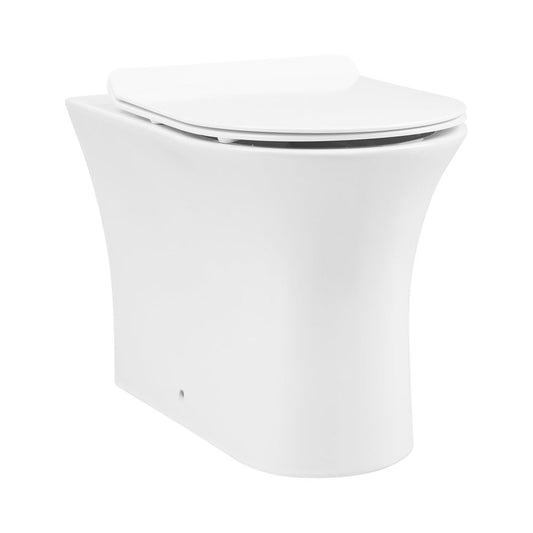 Swiss Madison Cascade Back-to-Wall Elongated Toilet Bowl