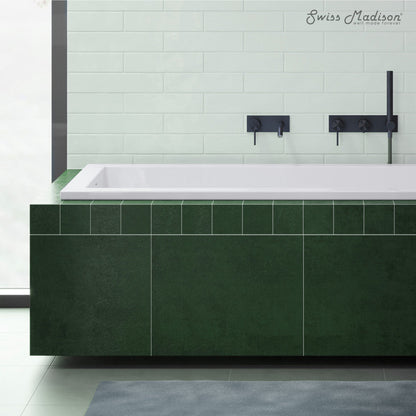 Swiss Madison Voltaire 48" x 30" Reversible Drain Drop-In Bathtub