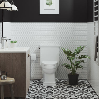 Swiss Madison Voltaire One-Piece Elongated Toilet Side Flush 1.28 gpf