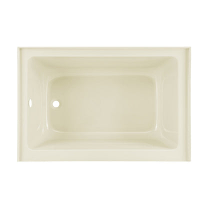 Swiss Madison Voltaire 48" x 32" Left-Hand Drain Alcove Bathtub with Apron in Bisque