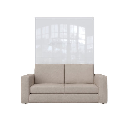 Maxima House Vertical Murphy bed Invento European Full XL with Sofa