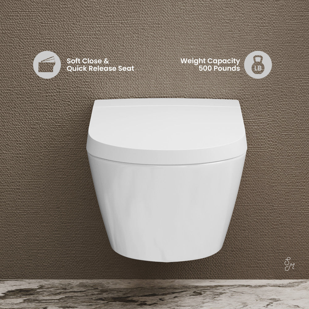 Swiss Madison Hugo Smart Wall-Hung Toilet with Bidet Bundle