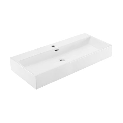 Swiss Madison Claire 40" Rectangle Wall-Mount Bathroom Sink