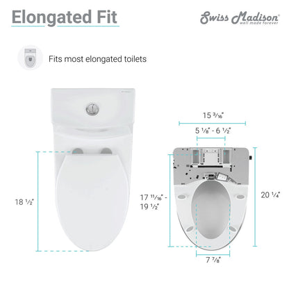 Swiss Madison Vivante Smart Toilet Seat Bidet