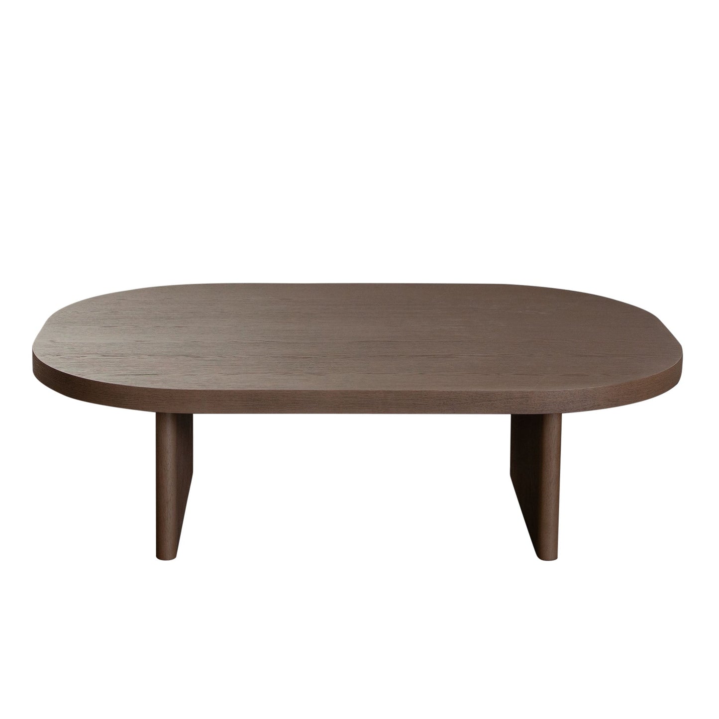 Aspen Oval Cocktail Table in Dark Oak finish by Diamond Sofa
