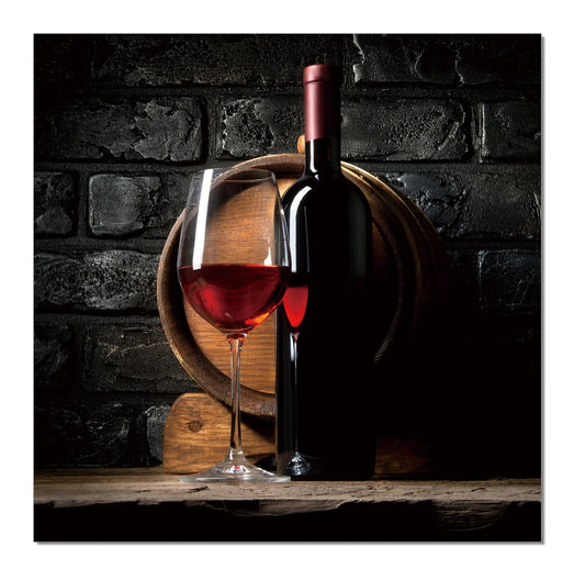 J&M Furniture Wall Art Wine