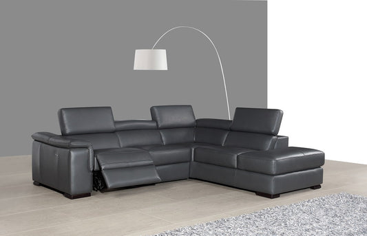 J&M Furniture Agata in Right Hand Facing Chaise