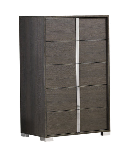 J&M Furniture Alice Matte Gray NS Left