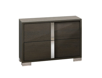 J&M Furniture Alice Matte Gray Dresser