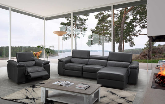 J&M Furniture Allegra in Right Hand Facing Chaise