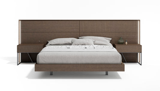 J&M Furniture Almada Queen Bed in Ash