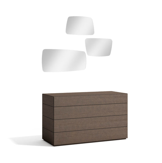 J&M Furniture Almada Dresser in Ash