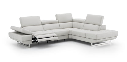 J&M Furniture Annalaise RHF Chaise Silver Gre