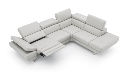 J&M Furniture Annalaise RHF Chaise Silver Gre